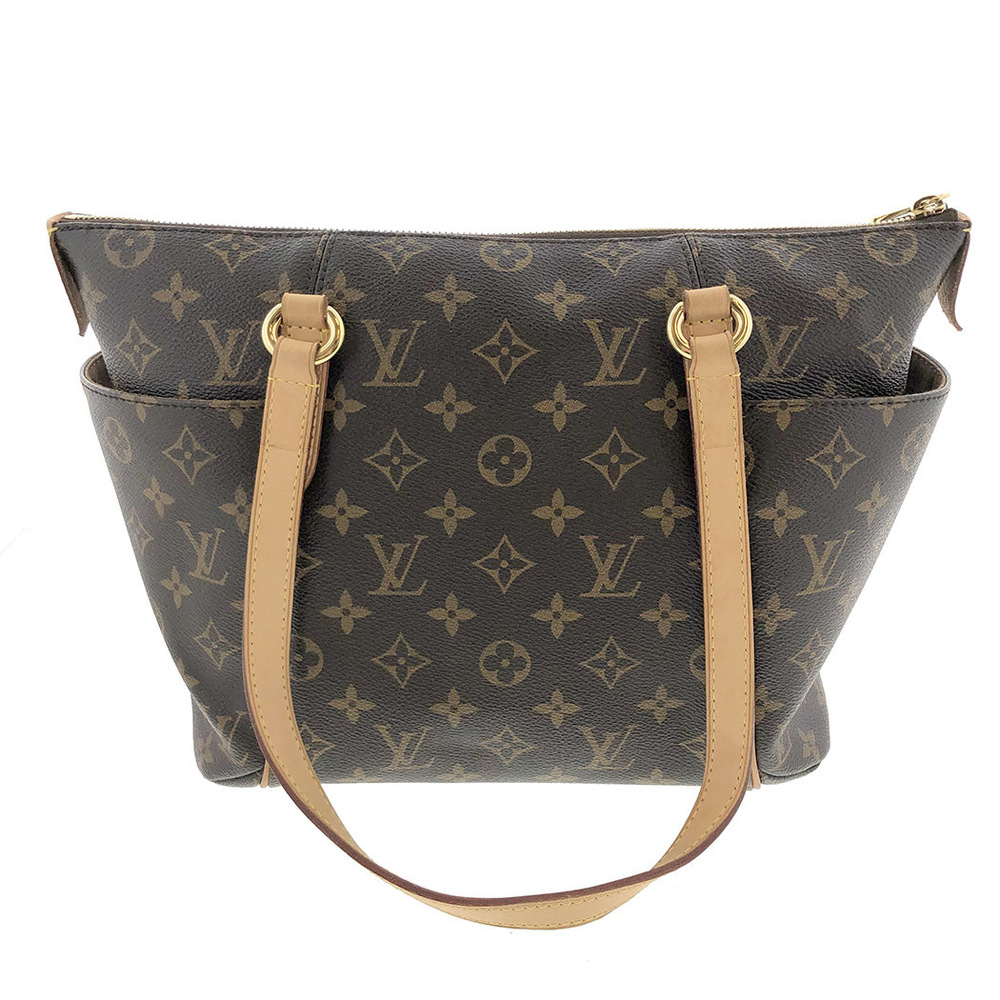 Louis Vuitton Monogram Totally PM Shoulder Brown Tote Bag